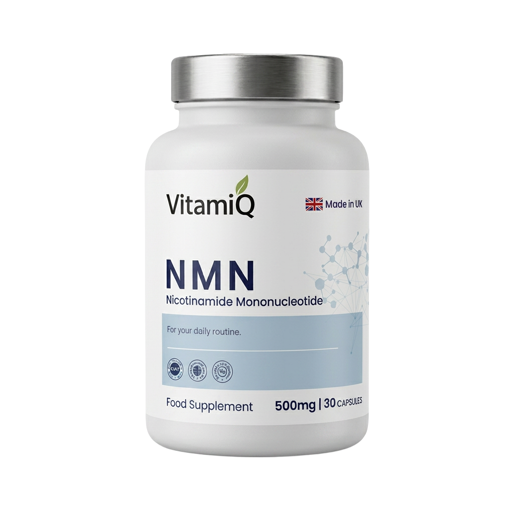 VitamiQ NMN 500mg 30 vegan capsules bottle