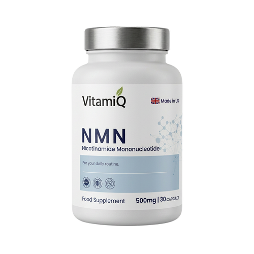 VitamiQ NMN 500mg 30 vegan capsules bottle